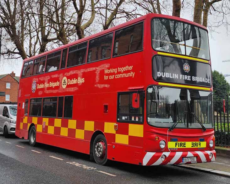 Dublin Fire Brigade Volvo B7TL Alexander ALX400 AV156